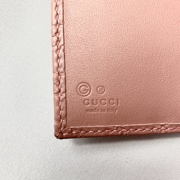 Gucci GG Microguccissima Card Case Snap Wallet NEW IN BOX - Picture 5 of 7